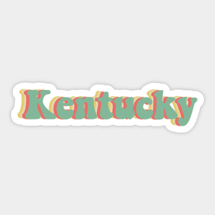 Kentucky 70's Sticker